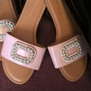 pink crush sandals